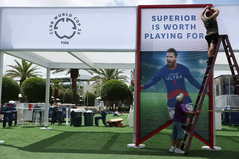 Hard Rock Stadium в Майами, где пройдет матч открытия Клубного чемпионата мира по футболу