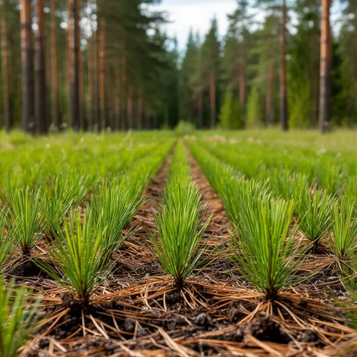 Облкоммунэнерго и Дмитрий Буданов планируют высадку 100 тысяч сосен в Тавде-0