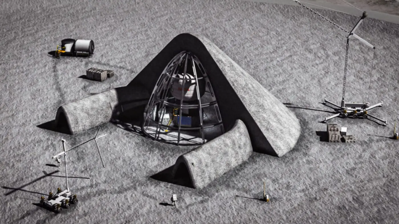 Строительство базы из лунной пыли стало возможным благодаря лазерным технологиям arXiv.org-0