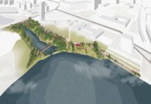 Денис Паслер: благоустройство набережной Ольховки denis pasler naberezhnaya3