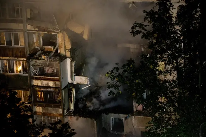 Обрушение подъезда Балашихи два года назад произошло от взрыва газа, но дома падают и без взрывов | Источник: Дмитрий Толстошеев / MSK1. RU