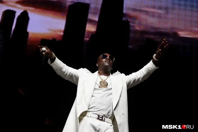 Рэпер Akon выступил в Москве | Источник: Дарья Шутова / MSK1.RU