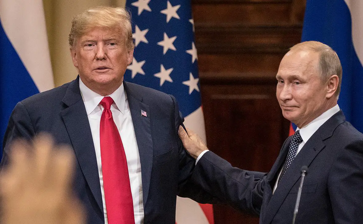 Дональд Трамп и Владимир Путин (Chris McGrath / Getty Images)