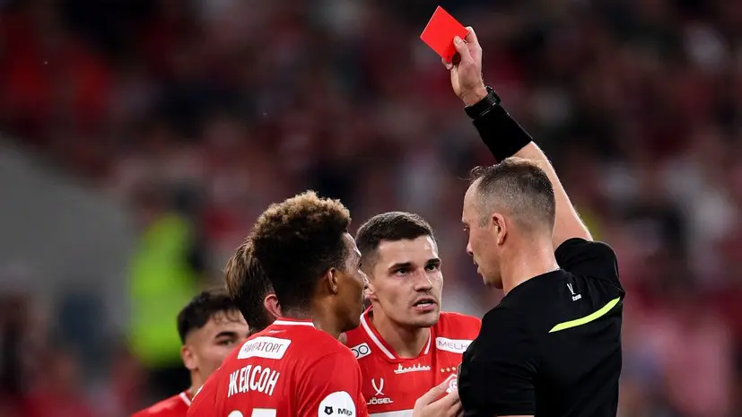 Два пенальти, отмена удаления Умярова и изгнание Морено: матч «Спартак» — «Сочи» снова завершился скандалом