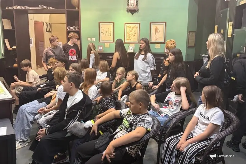 Экскурсию для детей из Ростовской области провели в музее им. В.К. Арсеньева ИА PrimaMedia