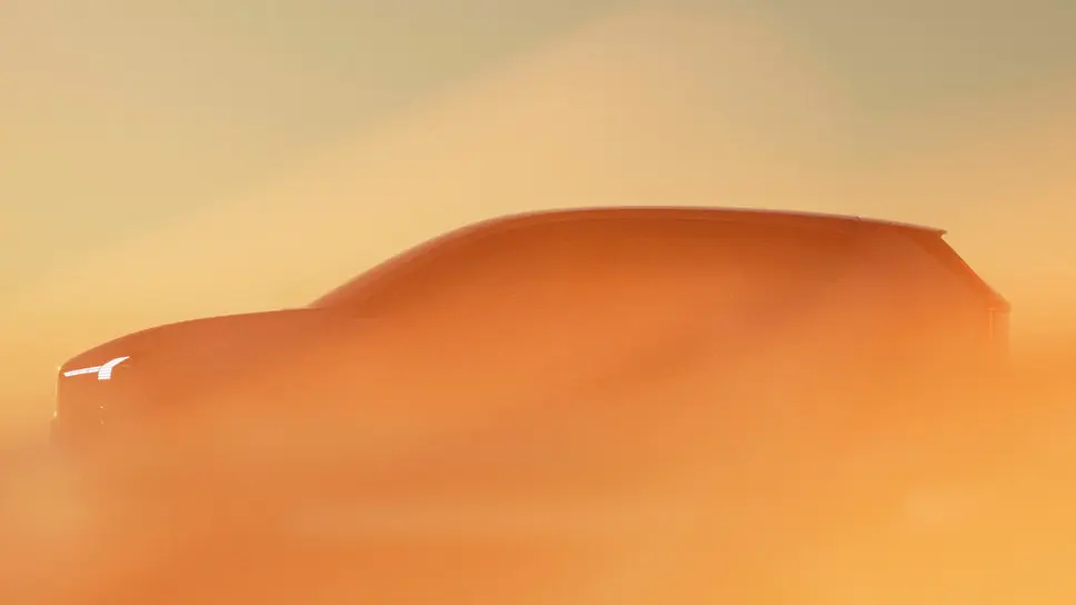 Тизер Volvo EX60