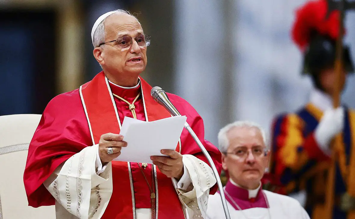 Папа римский Лев XIV (Vincenzo Livieri / Reuters)