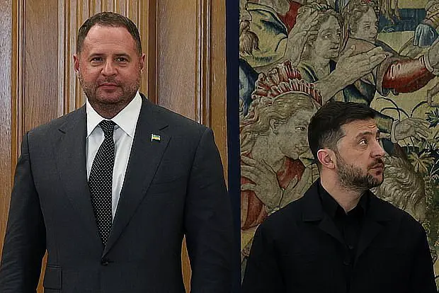 Андрей Ермак и Владимир Зеленский