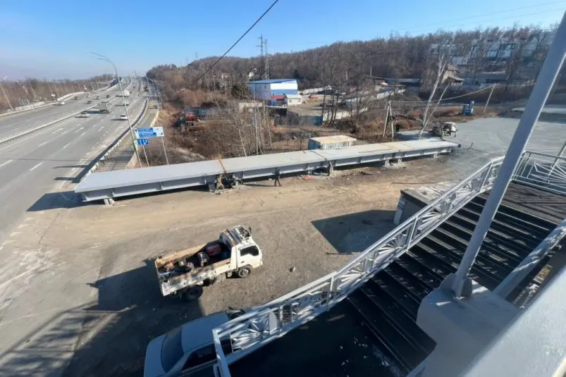 Движение в районе "Весенней" во Владивостоке перекроют из-за ремонта пешеходного виадука пресс-служба администрации города