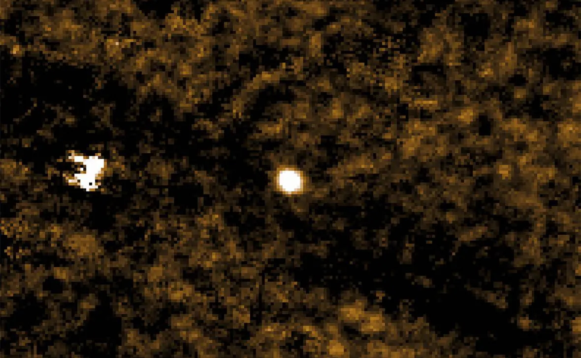 Межзвёздный объект с кометными свойствами 3I/ATLAS (NASA / Southwest Research Institute)