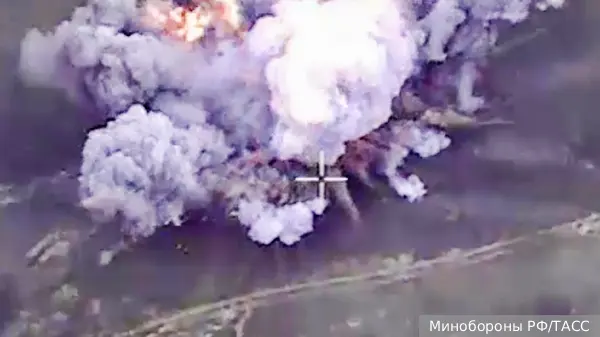 ВС России нанесли удар возмездия по военным аэродромам и цехам сборки дронов на Украине