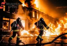 ГУ МЧС России по региону успешно потушило пожар в Новосибирске gu mchs rossii po regionu uspeshno potushilo pozhar v novosibirske-onlymainnews-ru-0