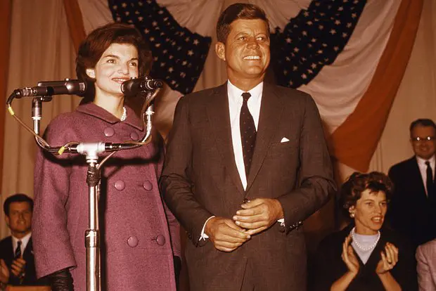 Жаклин и Джон Кеннеди