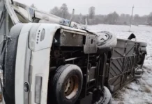 В Витебской области произошло ДТП с автобусом на маршруте Москва — Брест v vitebskoj oblasti proizoshlo dtp s avtobusom na marshrute moskva brest-onlymainnews-ru-0