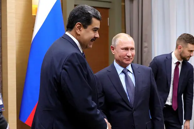 Николас Мадуро и Владимир Путин