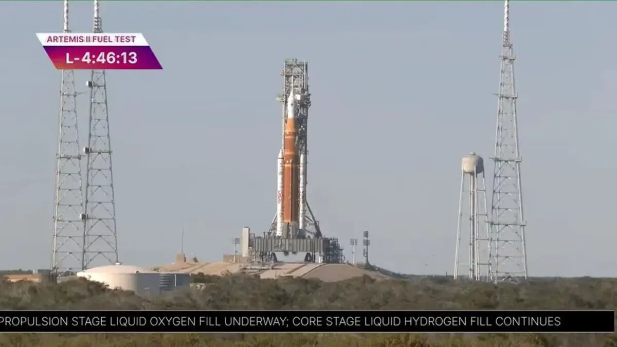 NASA провела успешные испытания лунной ракеты в центре Кеннеди-0