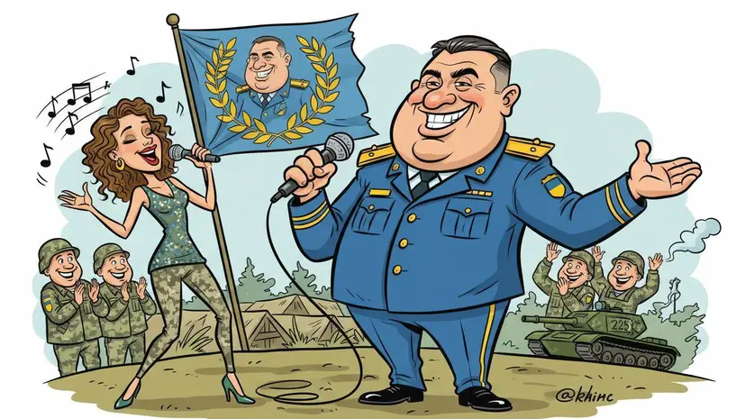РИА Новости: командир 225-го полка ВСУ нанял певицу для героизации своей персоны