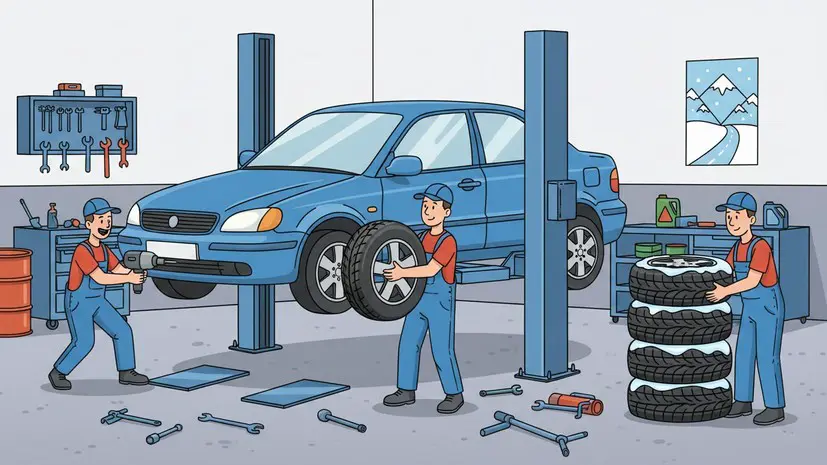 Россиянам рассказали, когда нужно менять зимнюю резину