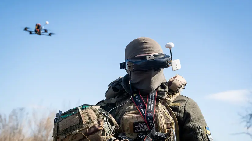 БПЛА атаковал пожарный автомобиль во время тушения возгорания у Запорожской ТЭС