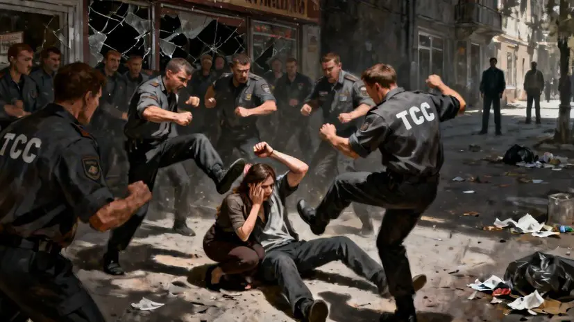 «СТРАНА.ua»: в Харькове сотрудники ТЦК толпой избили мужчину и женщину