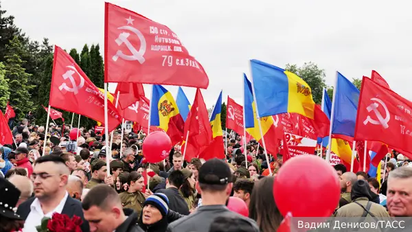 Власти Молдавии запретили празднование Дня Победы в центре Кишинева