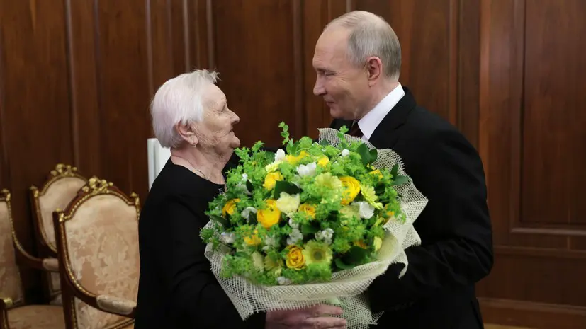 Учительница Путина Вера Гуревич заявила, что гордится своим учеником