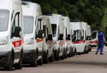 vsu atakovali medchast okolo aes v energodare povrezhdena avtotehnika-onlymainnews-ru-0