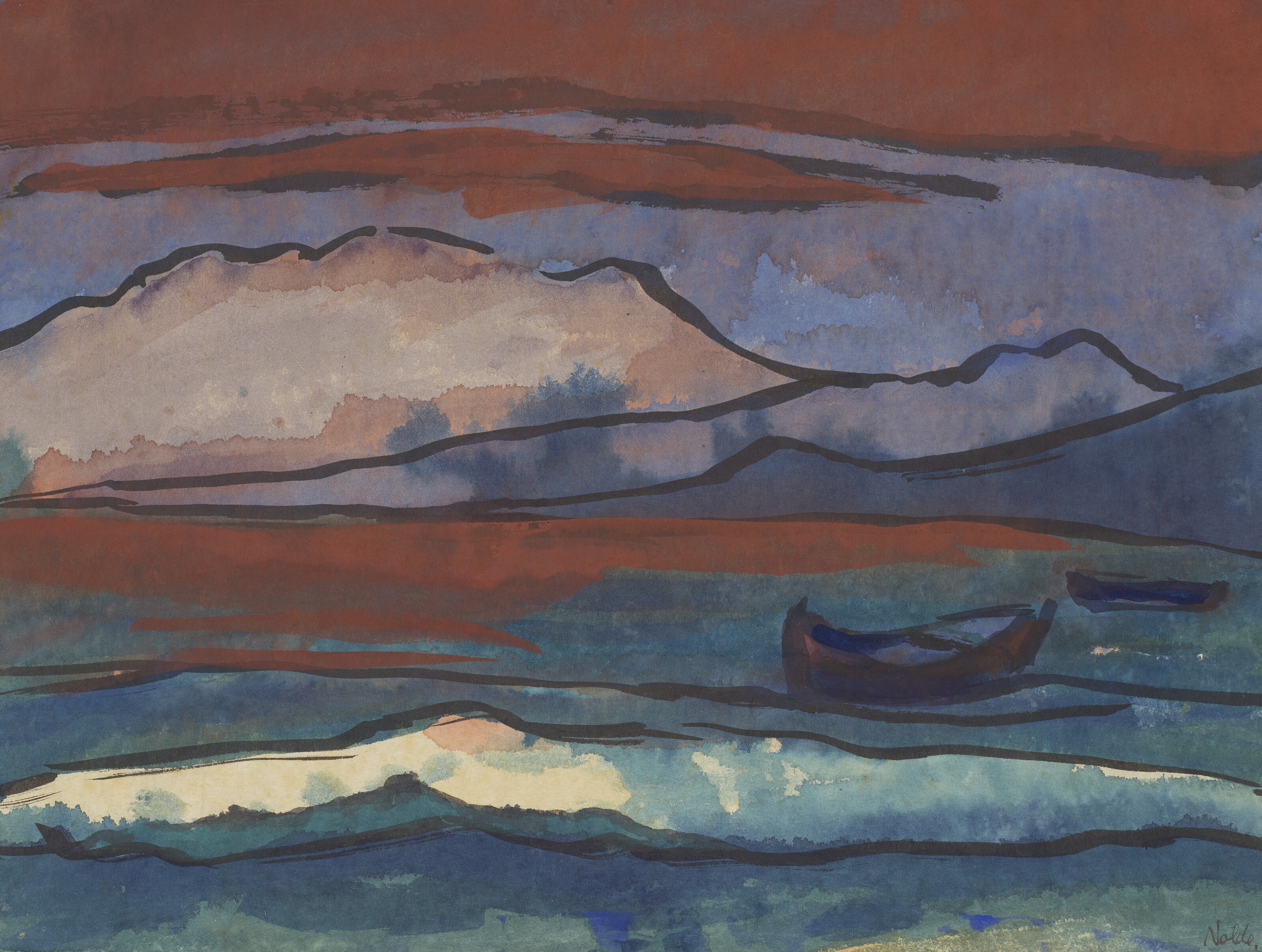 Emil Nolde — Альпензее