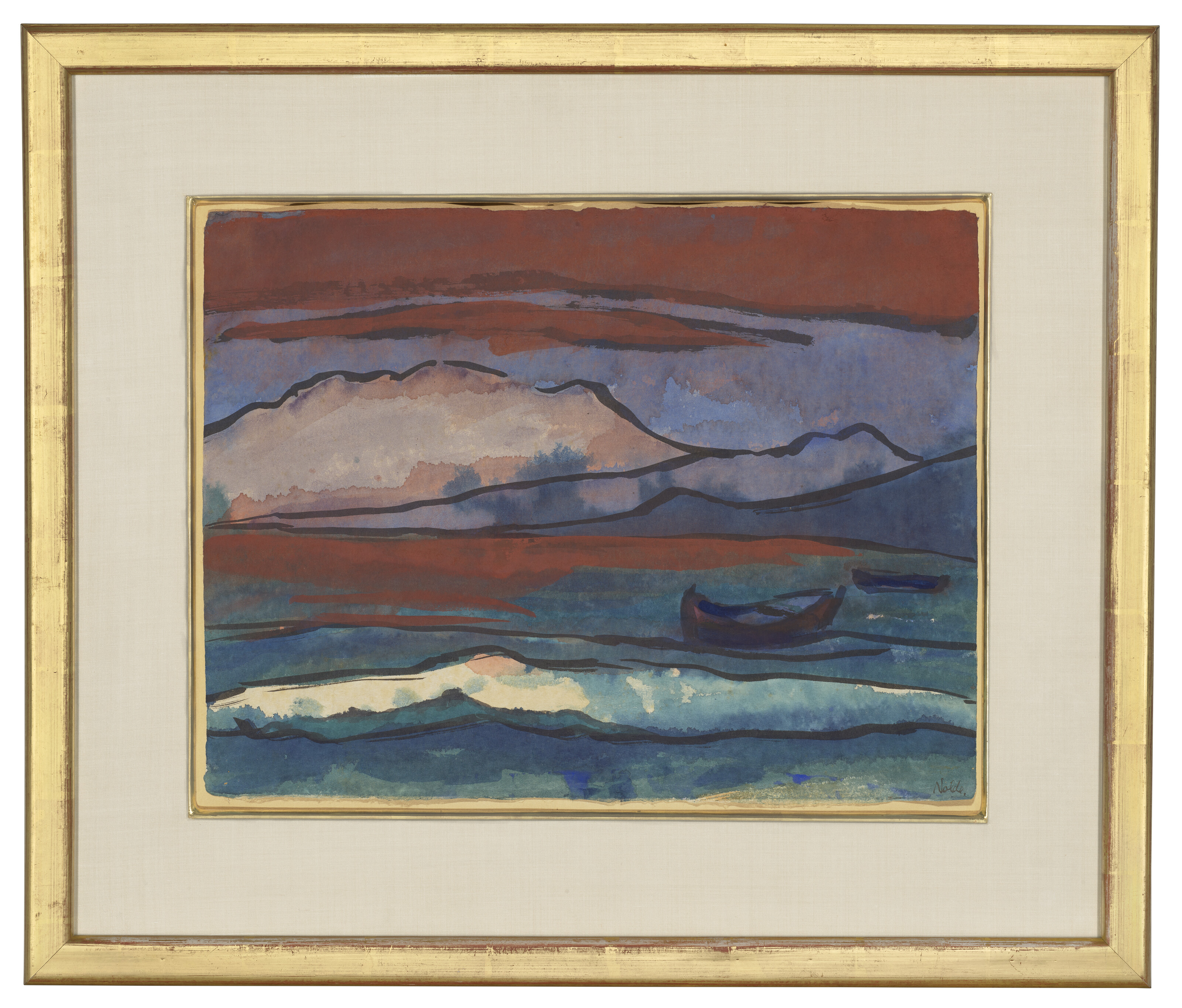 Emil Nolde — Альпензее, изображение 2