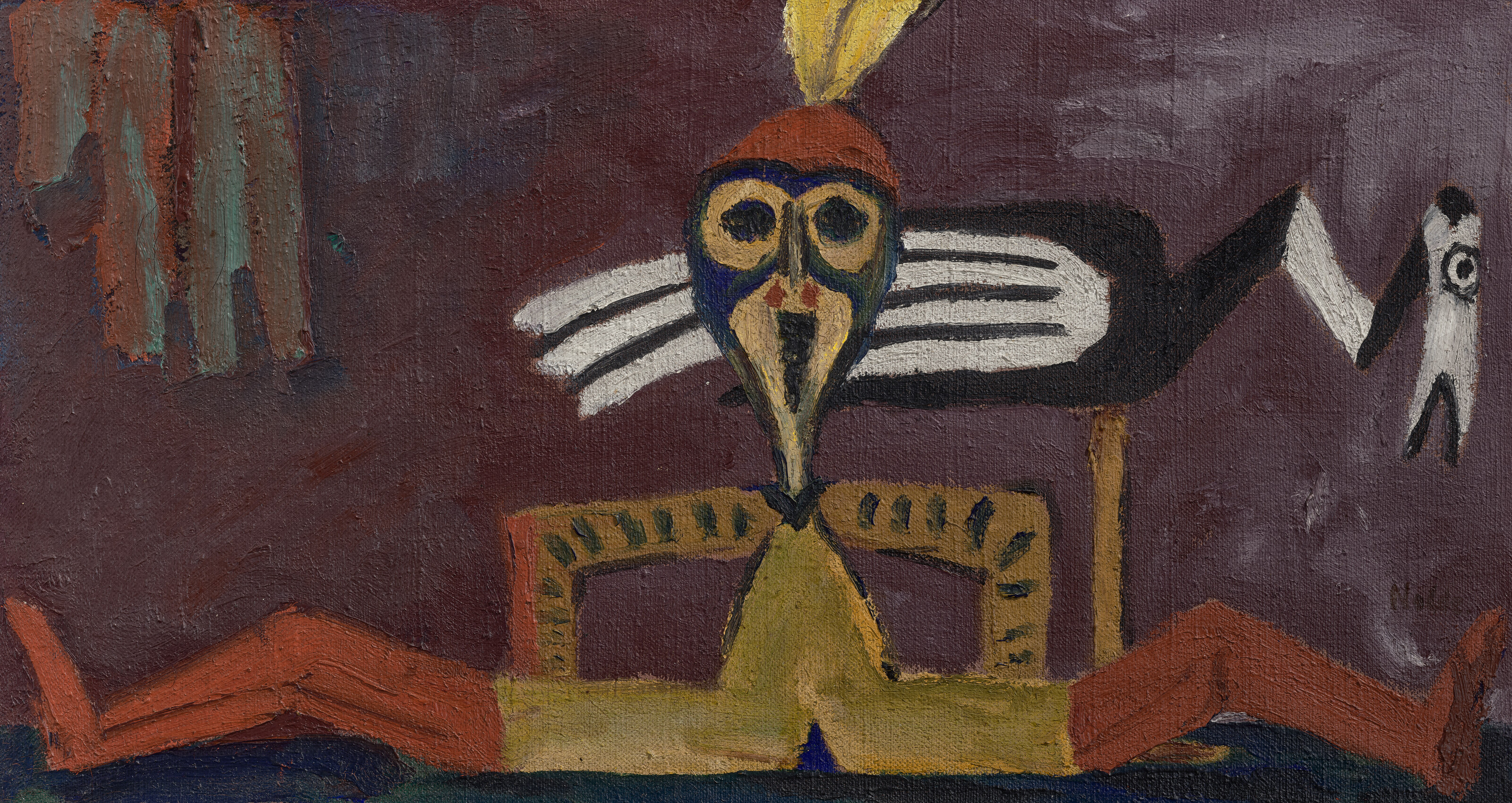 Emil Nolde — Фигура и Фогель