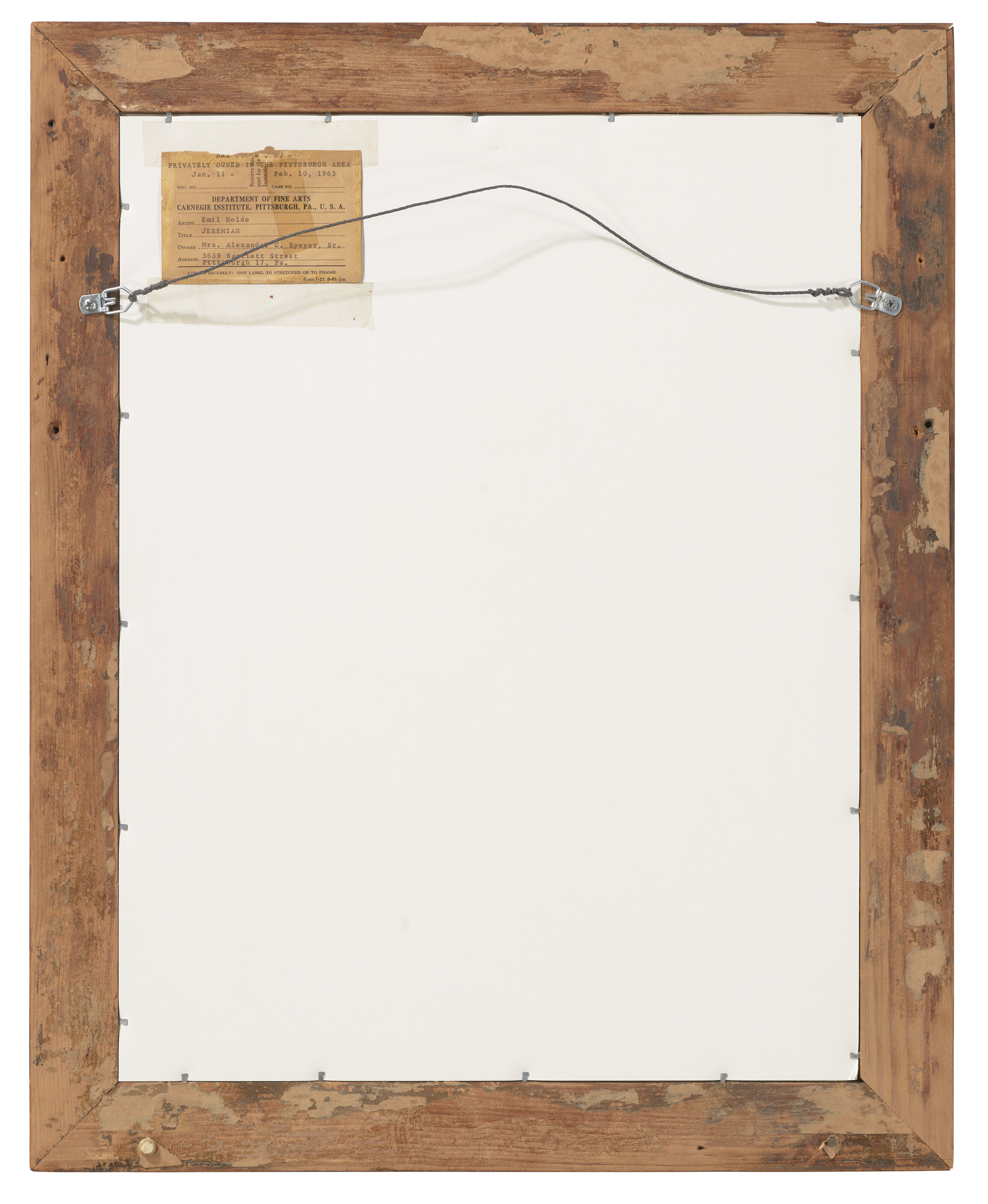 Emil Nolde — Иеремия, изображение 3