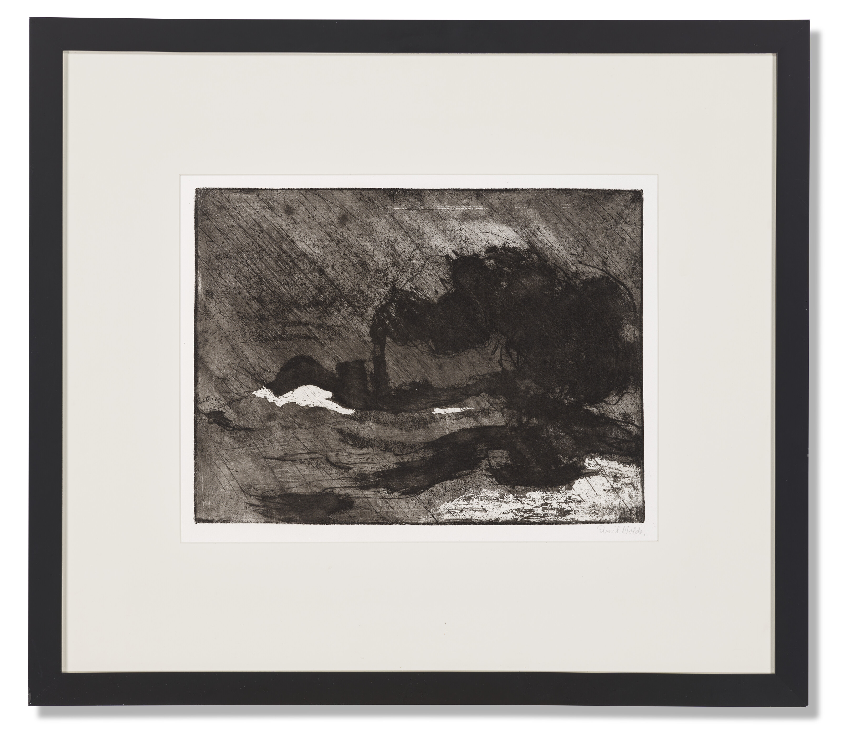 Emil Nolde — Dampfer (гросс, дункель) (Пароход [Большой, темный]), изображение 2