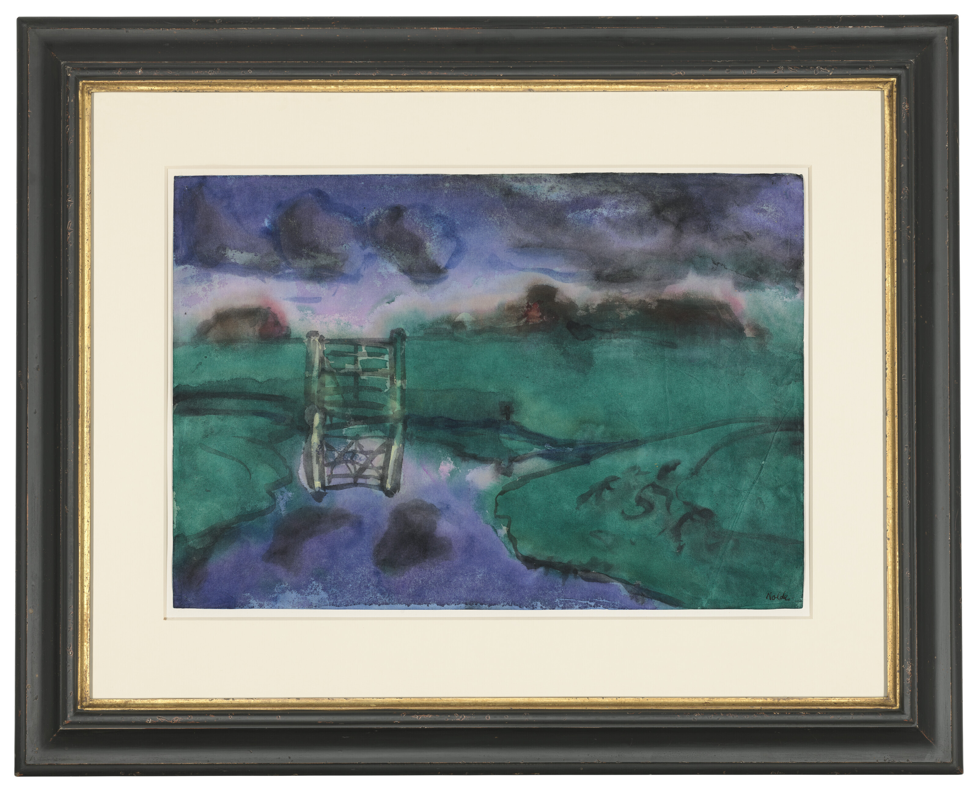 Emil Nolde — Маршландшафт в Неэ-фон-Тондерне, изображение 2