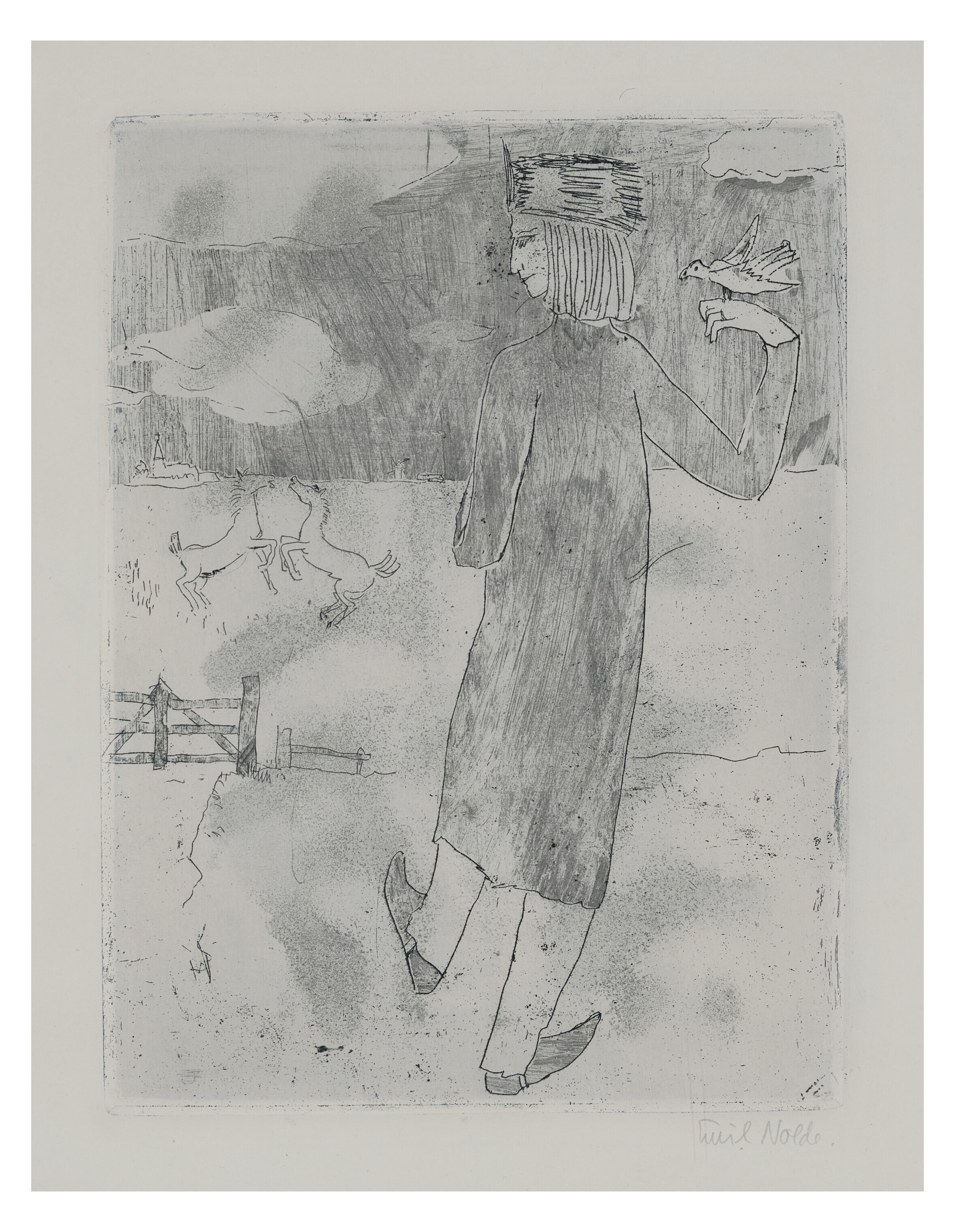 Emil Nolde — Дер Тирфренд