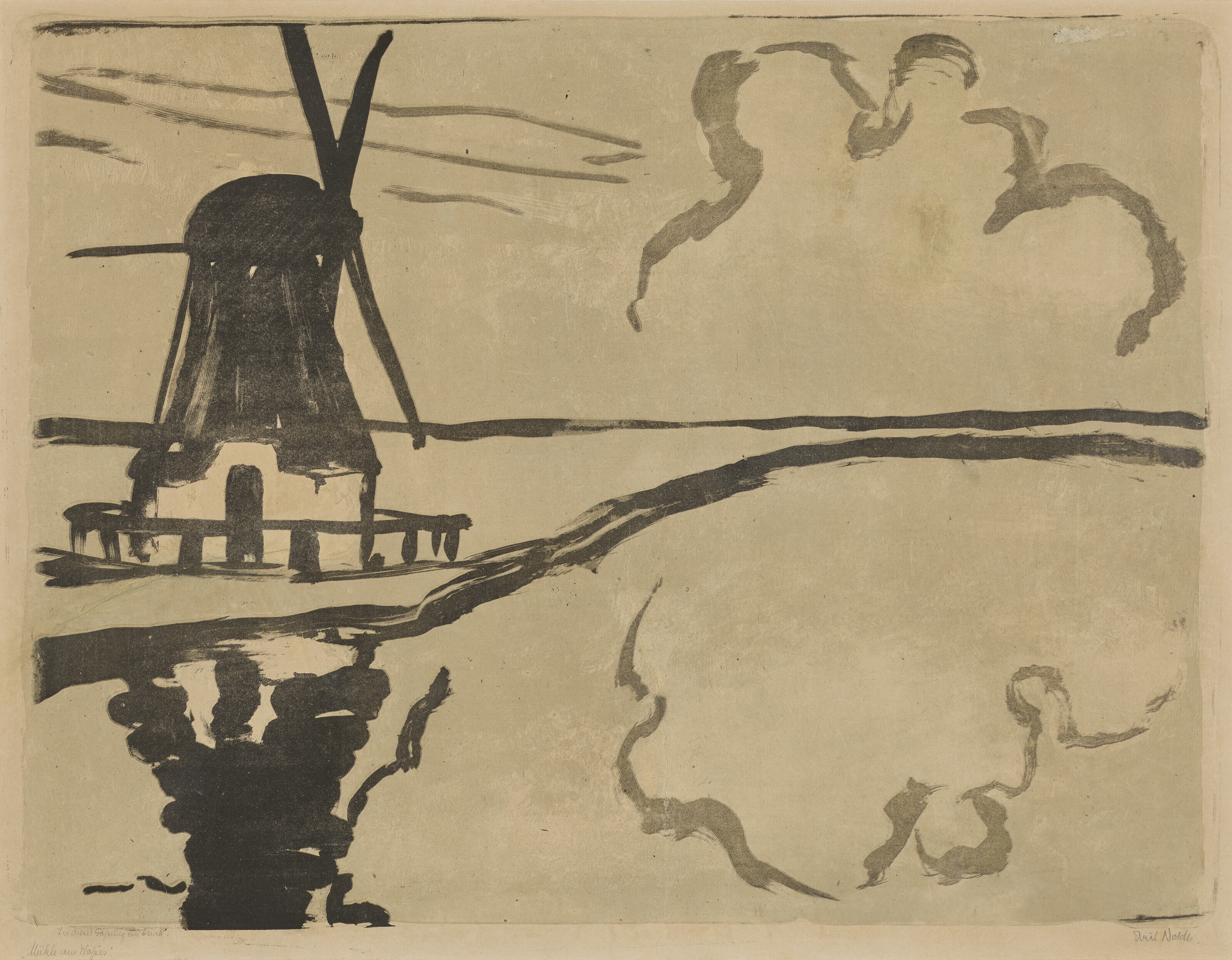 Emil Nolde — Мюле-ам-Вассер