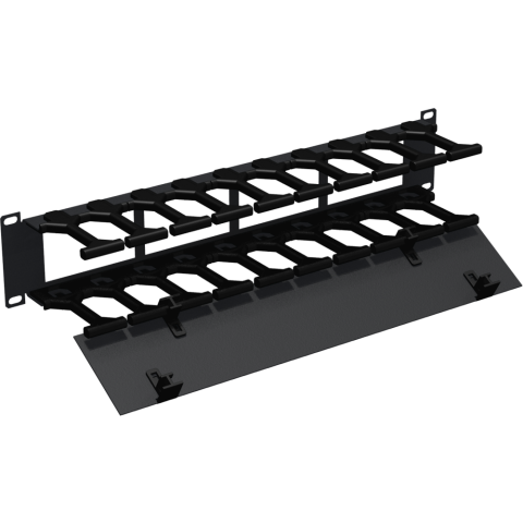 Кабельный органайзер NIKOMAX NMC-OP100CF-2U-BK_0