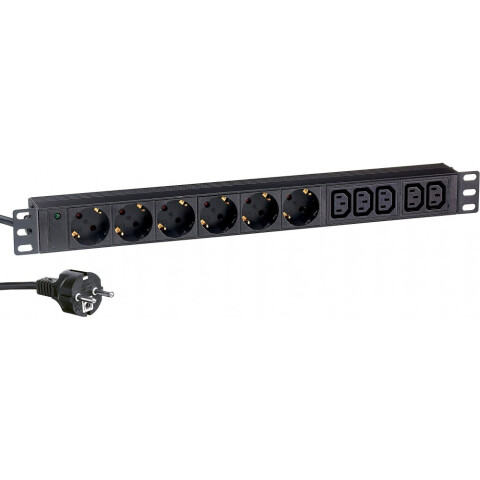 Блок розеток Exegate PDU-19H011 Al-5C136S-EU2.5
