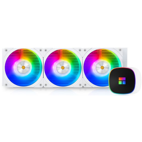 Система жидкостного охлаждения Thermalright Frozen Horizon 360 White ARGB_0