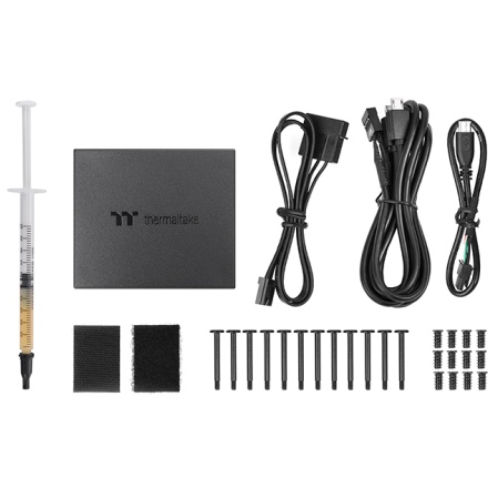 Вентиляторы для корпуса Thermaltake CL-F146-PL14SW-A SWAFAN 14 RGB Radiator Fan White (3 Fan Pack)_0