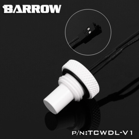 Датчик температуры для СЖО Barrow TCWDL-V1 White (BA0924)_0