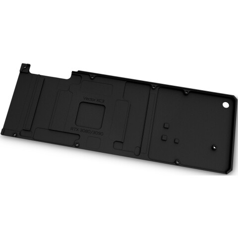 Бэкплейт для водоблока СЖО EKWB EK-Quantum Vector XC3 RTX 3080/3090 Backplate Black (3831109832660)_0