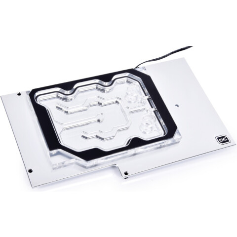 Активный бэкплейт для водоблока СЖО Alphacool Eisblock Aurora GPX-N Acryl 3090 Founders Edition (13039)_0