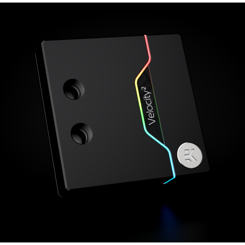 Водоблок для СЖО EKWB EK-Quantum Velocity D-RGB - 1700 Nickel + Acetal (3831109857670)_1