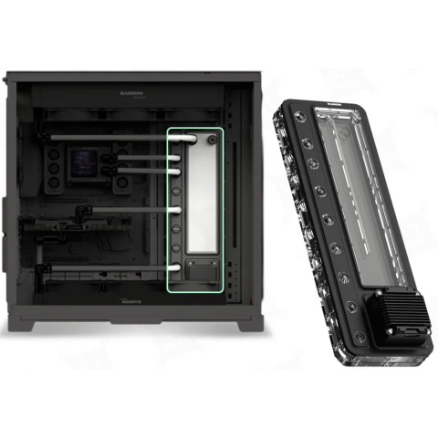 Резервуар с помпой для СЖО Barrow DC17-SDB 240 White (BA3249)_2