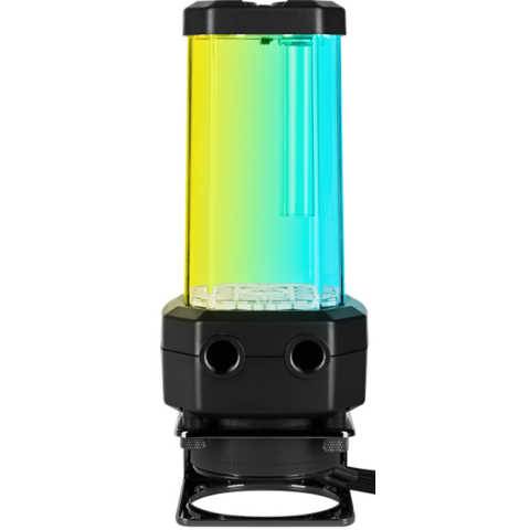 Резервуар с помпой для СЖО Corsair Hydro X Series XD5 RGB (D5 Pump reservoir unit) Black (CX-9040006-WW)_0