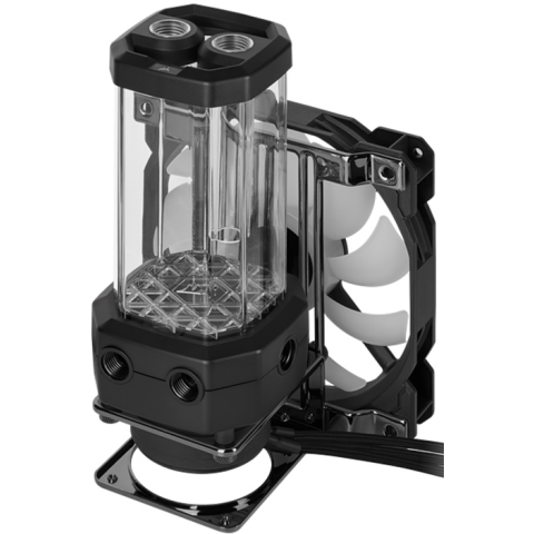 Резервуар с помпой для СЖО Corsair Hydro X Series XD5 RGB (D5 Pump reservoir unit) Black (CX-9040006-WW)_5