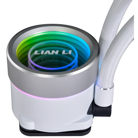 Система жидкостного охлаждения Lian Li Galahad II Trinity 360 SL-Infinity White_2