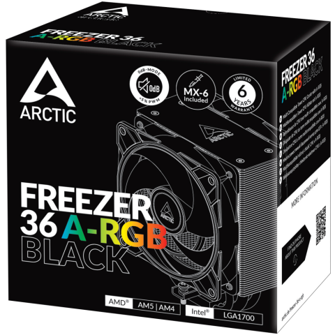 Кулер Arctic Cooling Freezer 36 A-RGB Black (ACFRE00124A)_5