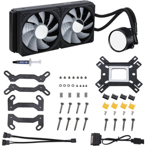 Система жидкостного охлаждения GELID Liquid 240_1