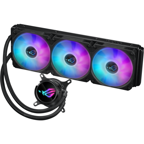 Система жидкостного охлаждения ASUS ROG STRIX LC III 360 ARGB Black_0